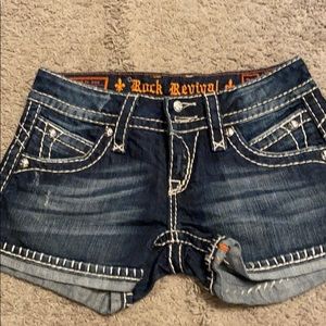 Rock Revival Jean Shorts